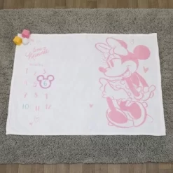 Disney Minnie Mouse Super Soft Milestone Baby Blanket -Baby Land Shop GUEST 08c6b4c1 4149 4974 8992 c40d473d8cec
