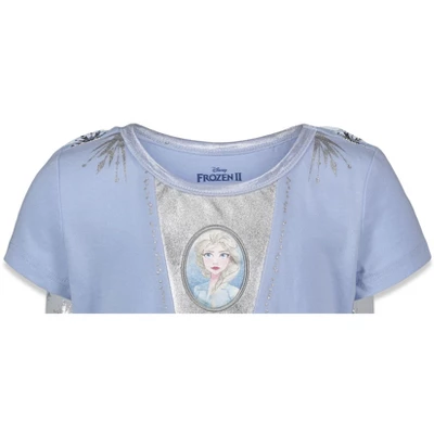 Disney Frozen Princess Anna Elsa Girls Cosplay Costume Gown And Headband Toddler 8 Disney Frozen Princess Anna Elsa Girls Cosplay Costume Gown And Headband Toddler - Image 8