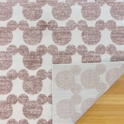 Disney Mickey Mouse Barcelona 7'10"x10' Indoor Area Rug Pink 5 Disney Mickey Mouse Barcelona 7'10"x10' Indoor Area Rug Pink -Baby Land Shop GUEST 18ef2867 f61d 4e8c 94e7 11b4d506d971