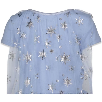 Disney Frozen Princess Anna Elsa Girls Cosplay Costume Gown And Headband Toddler 4 Disney Frozen Princess Anna Elsa Girls Cosplay Costume Gown And Headband Toddler - Image 4