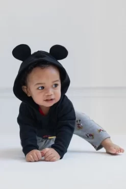 Disney Classics Mickey Mouse Winnie The Pooh Baby Hoodie Bodysuit And Pants 3 Piece Outfit Set Newborn To Infant -Baby Land Shop GUEST 2179126e 02d5 4efb acda 7d3a18f9ffc6