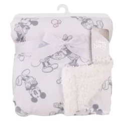 Disney Mickey & Minnie Plush Baby Blanket -Baby Land Shop GUEST 3651b3ce 4fb1 486e 891b 3bbe7c30aa62