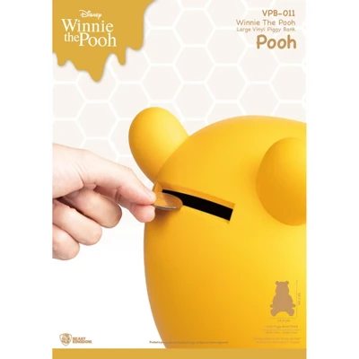 Disney Winnie The Pooh Large Vinyl Piggy Bank: Pooh (Piggy Bank) 6 Disney Winnie The Pooh Large Vinyl Piggy Bank: Pooh (Piggy Bank) - Image 6
