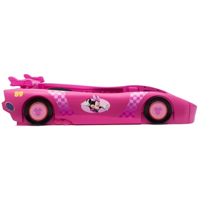 Twin Disney Minnie Mouse Car Bed - Delta Children 4 Twin Disney Minnie Mouse Car Bed - Delta Children - Image 4