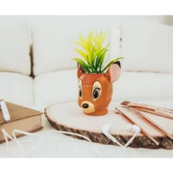 Silver Buffalo Disney Bambi 5-Inch Ceramic Mini Planter With Artificial Succulent -Baby Land Shop GUEST 407cec5c 97b3 4039 8031 53c642f4f2d7