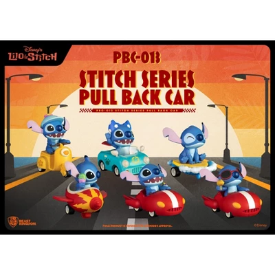 DISNEY Stitch Series Pull Back Car Set (Pull Back Car) 2 DISNEY Stitch Series Pull Back Car Set (Pull Back Car) - Image 2