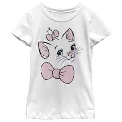 Disney Girl's Aristocats Marie Face T-Shirt -Baby Land Shop GUEST 475e4469 c192 49d2 8a75 43ae89799d9c