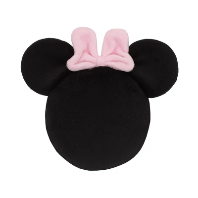 Disney Minnie Mouse Shaped Wall Decor - Black Plush - 3pc 1 Disney Minnie Mouse Shaped Wall Decor - Black Plush - 3pc