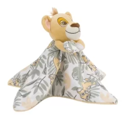 Disney Lion King Simba Jungle Leaves Lovey Security Reversible Blanket