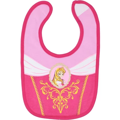 Disney Princess Ariel Cinderella Princess Belle Princess Aurora Snow White 5 Pack Bibs One Size 3 Disney Princess Ariel Cinderella Princess Belle Princess Aurora Snow White 5 Pack Bibs One Size - Image 3
