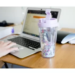 Silver Buffalo Disney Princesses Double-Walled Plastic Tumbler With Lid | Holds 16 Ounces -Baby Land Shop GUEST 5fa4ffec 95d4 4b20 962f a18bb520ee75