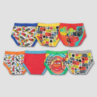 Disney Toddler Boys' Cars 7pk Underwear 4T 1 Disney Toddler Boys' Cars 7pk Underwear 4T