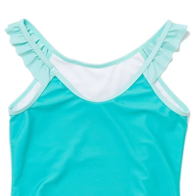 Disney Princess Cinderella Belle Tiana Jasmine Girls One Piece Bathing Suit Toddler To Little Kid 6 Disney Princess Cinderella Belle Tiana Jasmine Girls One Piece Bathing Suit Toddler To Little Kid - Image 6