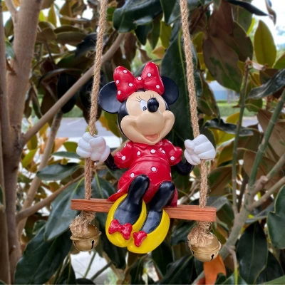 Disney 24" Minnie Mouse Swing-n-Ring Resin/Stone Statue 3 Disney 24" Minnie Mouse Swing-n-Ring Resin/Stone Statue - Image 3