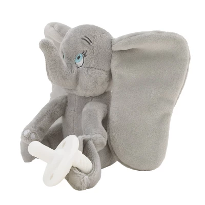 Disney Dumbo Super Soft Pacifier Buddy - Plush 1 Disney Dumbo Super Soft Pacifier Buddy - Plush