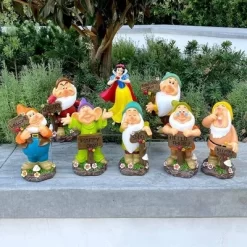 Disney 8pc Polyester Snow White And The Seven Dwarves Statue Set -Baby Land Shop GUEST 70b8ddb0 dce9 4d94 9f7f a8da618f8a1b