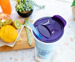 Silver Buffalo Disney Lilo & Stitch "Thirsty" Tumbler With Lid And Straw | Holds 32 Ounces -Baby Land Shop GUEST 7524b82c f72e 4ae1 80d4 7a7ce8813251