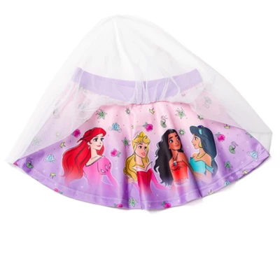 Disney Princess Moana Jasmine Cinderella Girls Tankini Top Modest Swimsuit Skirt And Bikini Bottom 3 Piece Toddler To Big Kid 5 Disney Princess Moana Jasmine Cinderella Girls Tankini Top Modest Swimsuit Skirt And Bikini Bottom 3 Piece Toddler To Big Kid - Image 5