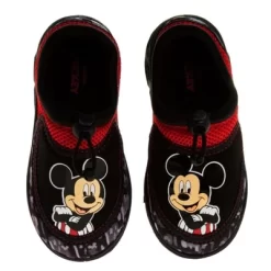 Disney Mickey Mouse Boys Water Shoes - Pool Aqua Socks For Kids- Sandals Bungee Slip On Waterproof Beach Slides Quick Dry (Toddler/Little Kid) -Baby Land Shop GUEST 7ff91747 7813 45cf a0af ad6fec0e8b8e