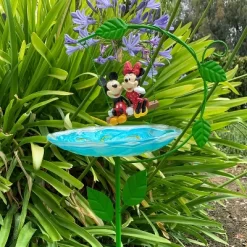 Disney 28" Mickey And Minnie Mouse Resin Birdbath Stake -Baby Land Shop GUEST 83bc9ffe e091 43fe b36d b340fda87b61