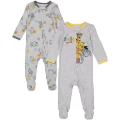 Disney Winnie The Pooh Lion King Monsters Inc. Pixar Toy Story Baby 2 Pack Sleep N' Play Coveralls Newborn To Infant -Baby Land Shop GUEST 854e3e0d 5f38 4353 b08c f63dca150251