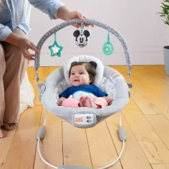 Disney Baby Bright Starts Mickey Mouse Cloudscapes Comfy Baby Bouncer -Baby Land Shop GUEST 967f7bd0 9772 4c75 96af 33d3df3fcf8b