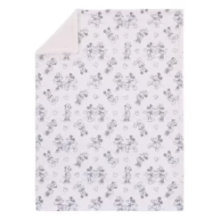 Disney Mickey & Minnie Plush Baby Blanket