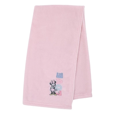 Disney Minnie Mouse Lovely Little Lady Baby Blanket 1 Disney Minnie Mouse Lovely Little Lady Baby Blanket