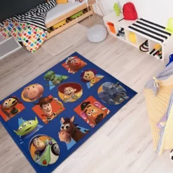 Disney 54"x78" Toy Story Squares Area Rug -Baby Land Shop GUEST a40f735a 4237 4370 8cd8 ae07a7a5ade5