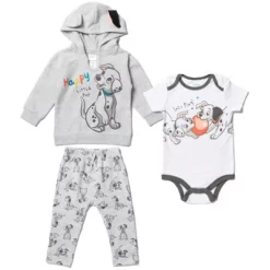 Disney Classics Mickey Mouse Winnie The Pooh Baby Hoodie Bodysuit And Pants 3 Piece Outfit Set Newborn To Infant -Baby Land Shop GUEST a4d42b0b 04f0 4f03 8b8d afc492c31899