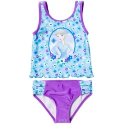 Disney Princess Anna Elsa Girls Tankini Top And Bikini Bottom Swim Set Toddler To Little Kid -Baby Land Shop GUEST a54954bd 1310 4d2d aa40 683350acf9c6