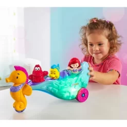 Disney Princess Little People Ariel’s Light-Up Sea Carriage Musical Vehicle -Baby Land Shop GUEST aa22ec64 507f 48c8 8693 14e8ade8ff82