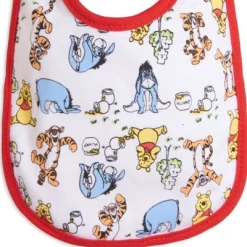 Disney Winnie The Pooh Tigger Eeyore Piglet Baby Boys 5 Pack Side Snap Bibs -Baby Land Shop GUEST aabf0435 206b 4baf 816e 83fdb220af88