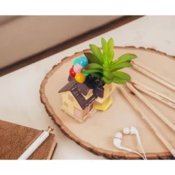 Silver Buffalo Disney And Pixar Up House 5-Inch Ceramic Mini Planter With Artificial Succulent -Baby Land Shop GUEST aed02de5 e14a 4d59 96ef b6317ab34606