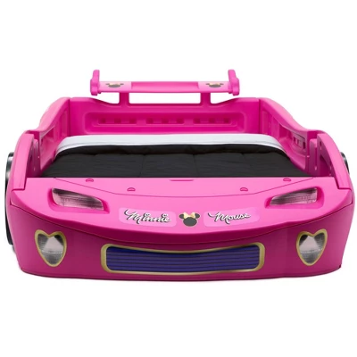 Twin Disney Minnie Mouse Car Bed - Delta Children 3 Twin Disney Minnie Mouse Car Bed - Delta Children - Image 3