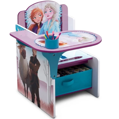 Disney Frozen 2 Chair Desk With Storage Bin - Delta Children 2 Disney Frozen 2 Chair Desk With Storage Bin - Delta Children - Image 2