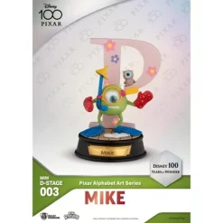 Disney 100 Years Of Wonder-Pixar Alphabet Art Series Set (6 PCS) (Mini Diorama Stage)