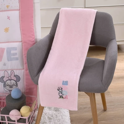 Disney Minnie Mouse Lovely Little Lady Baby Blanket 2 Disney Minnie Mouse Lovely Little Lady Baby Blanket - Image 2