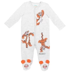 Disney Winnie The Pooh Baby 2 Pack Snap Sleep N' Play Coveralls Newborn To Infant -Baby Land Shop GUEST c4191406 46d5 4459 956b c8dd22b70976