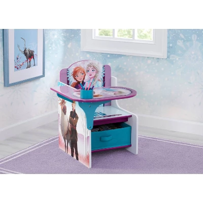 Disney Frozen 2 Chair Desk With Storage Bin - Delta Children 1 Disney Frozen 2 Chair Desk With Storage Bin - Delta Children