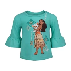 Disney Moana Girls T-Shirt And Leggings Outfit Set Toddler