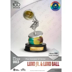 Disney 100 Years Of Wonder-Pixar Alphabet Art Series Set (6 PCS) (Mini Diorama Stage) -Baby Land Shop GUEST cfa8e0d5 528f 453d a010 34ec629f27ee