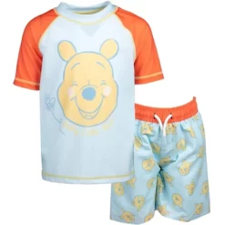 Disney Winnie The Pooh Rash Guard And Swim Trunks Outfit Set Toddler -Baby Land Shop GUEST d56449df f7ab 488e 99ee 37d10db0b7a9