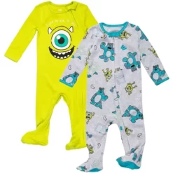 Disney Winnie The Pooh Lion King Monsters Inc. Pixar Toy Story Baby 2 Pack Sleep N' Play Coveralls Newborn To Infant -Baby Land Shop GUEST d8c094cb dd7a 48b3 ba7b df99b3a1a58f