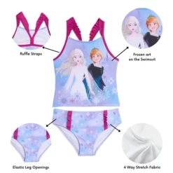 Disney Princess Anna Elsa Girls Tankini Top And Bikini Bottom Swim Set Toddler To Little Kid -Baby Land Shop GUEST dc1d1c5b b34d 4ffd afc6 717c01c7d3b2