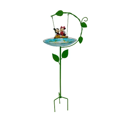 Disney 28" Mickey And Minnie Mouse Resin Birdbath Stake -Baby Land Shop GUEST de118af1 975a 4889 8827 8ceac886417e