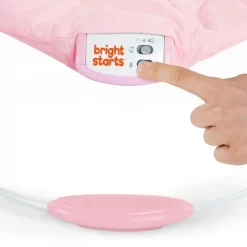 Bright Starts Disney Baby Minnie Mouse Rosy Skies Pink Baby Bouncer Infant Seat -Baby Land Shop GUEST df3d6adf e084 4fd5 a2cb 72d76d524680
