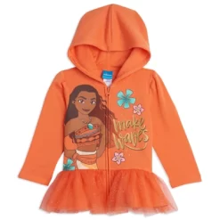 Disney Princess Moana Cindrella Ariel Belle Zip Up Hoodie Toddler -Baby Land Shop GUEST e3401068 5f2b 488f b02f 83c7a6d693ec