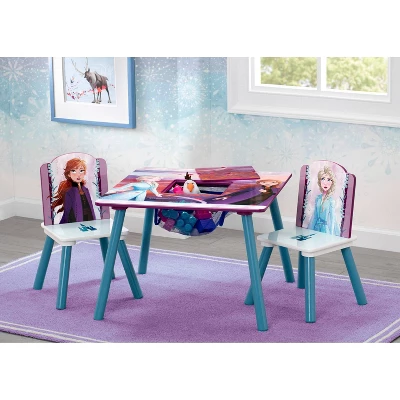Disney Frozen 2 Table And Chair Set With Storage - Delta Children 1 Disney Frozen 2 Table And Chair Set With Storage - Delta Children
