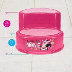 Disney Minnie Mouse 2-Tier Step Stool -Baby Land Shop GUEST e62a9a6a 53df 4c57 b222 90d61a55fd63